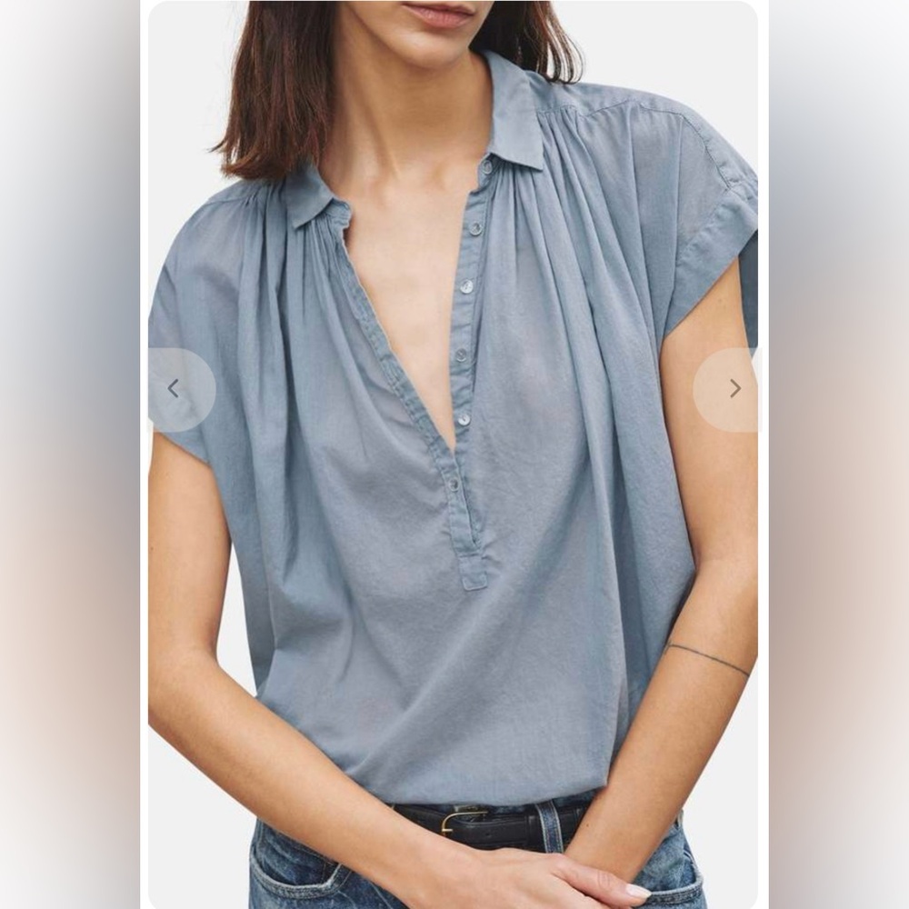 NWT Nili Lotan Normandy Blouse - Size S